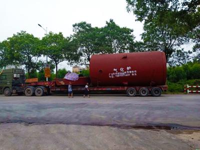 寶杰新出貨兩臺生物質氣化爐發往廣東珠海